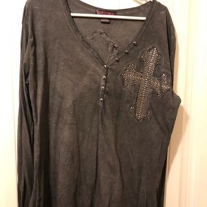 Rock & Roll Cowgirl long sleeve shirt